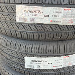 225/70/14 Hankook Kinergy Tires 