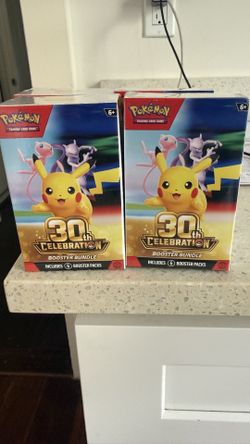 Pokemon TCG 30th celebration booster bundle
