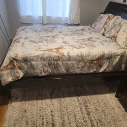 BED WITH MATTRESS AND Headboard $450