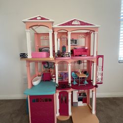 Barbie Doll House Three Stories Large