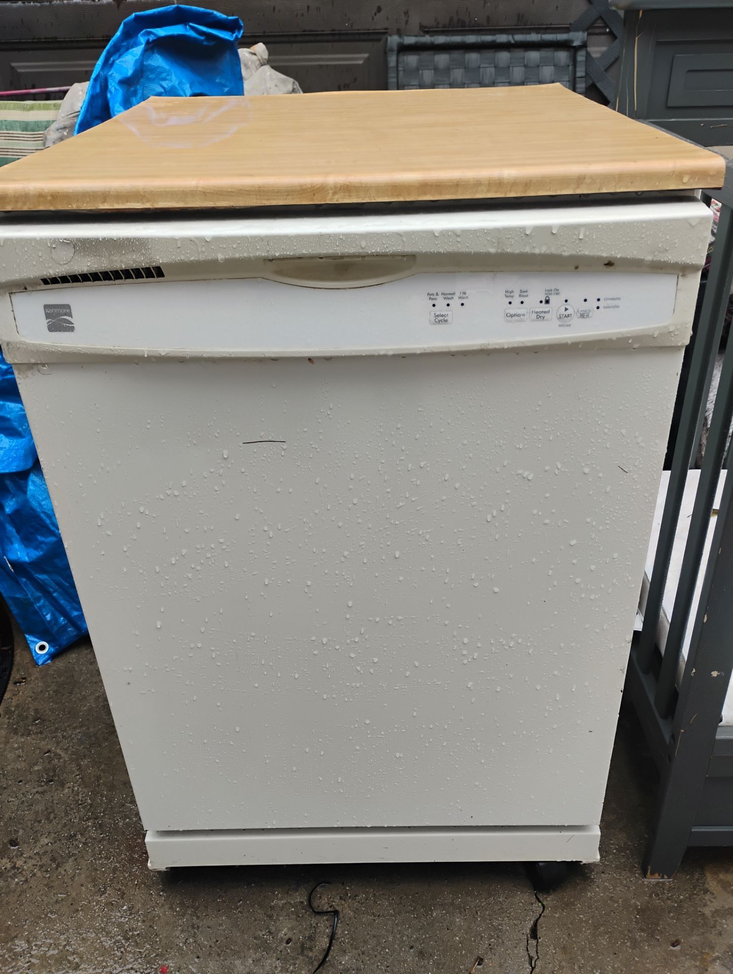 KENMORE PORTABLE DISHWASHER