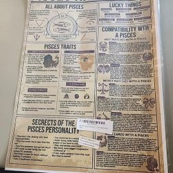 Pisces Knowledge Print