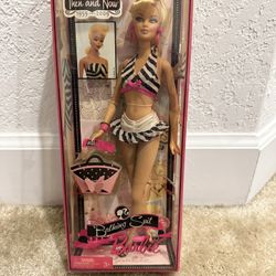 Then And Now Bathing Suit Barbie