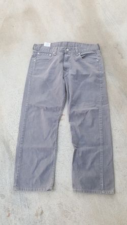 Gray Levis 569 size 34x30