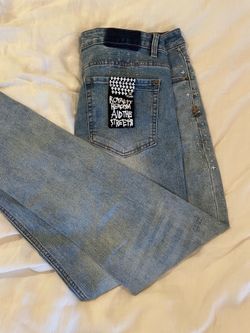 Ksubi rhinestone jeans size 36