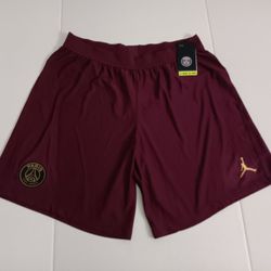 PSG Paris Saint Germain Air Jordan 2020/21 Vaporknit Men's Soccer Slim Fit Shorts Size XXL