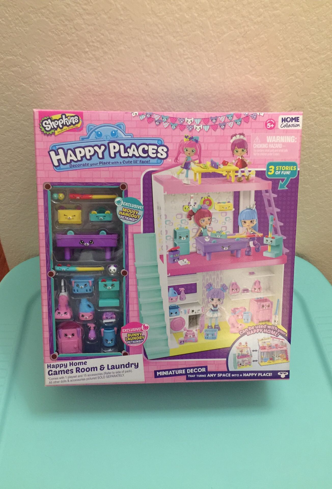 Shopkins Happy Places Games Room & Laundry