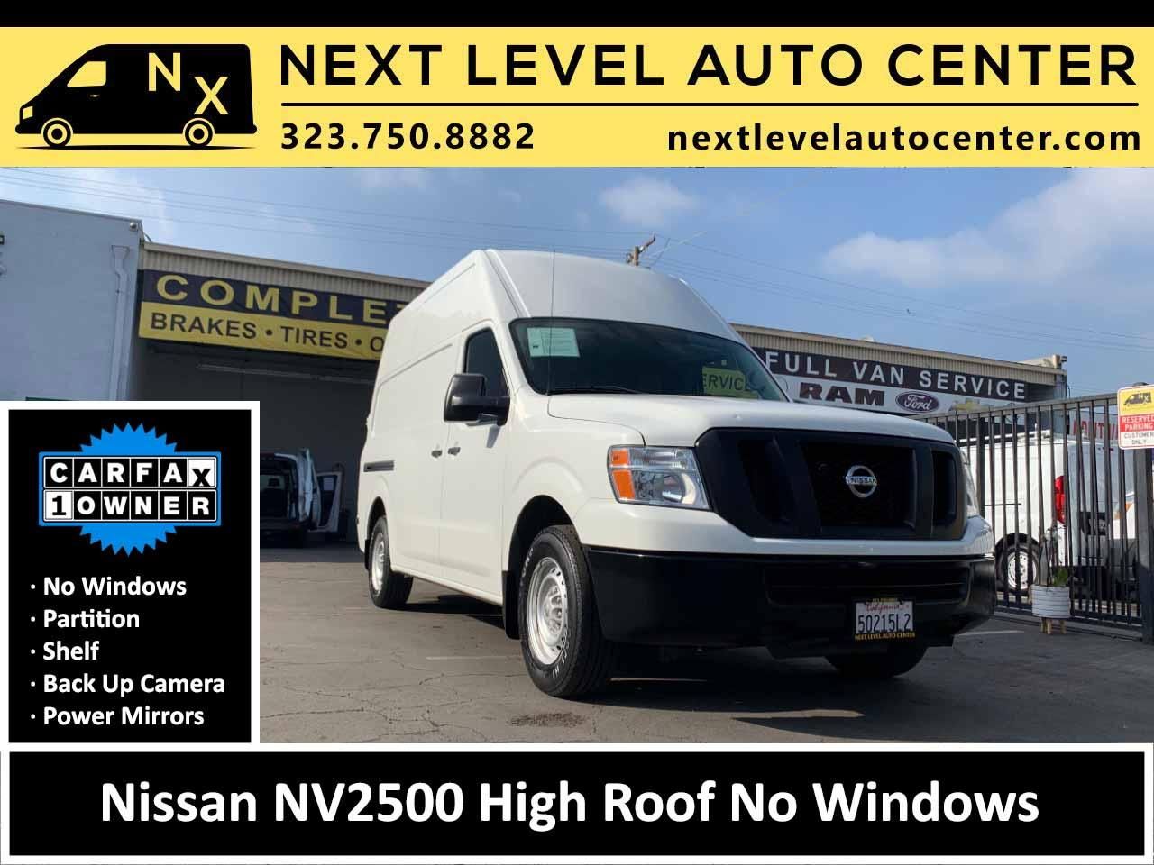 2018 Nissan NV Cargo NV2500 HD