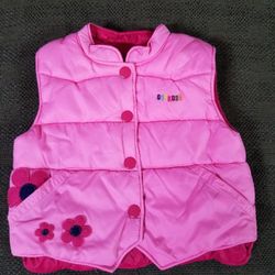 OSHKOSH Baby girl Vest.  Size 6m-12m
