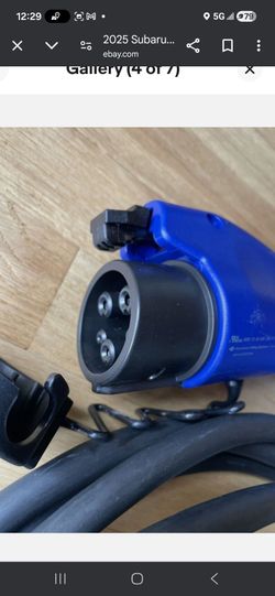 Electric car charger for 2025-2026 Subaru