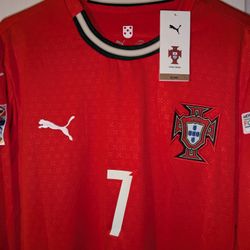 Portugal F.C. CR7 Cristiano Ronaldo Exact Replica Puma Jersey Size Medium