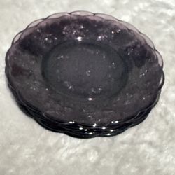 New Princess House Amethyst Lunch Plates