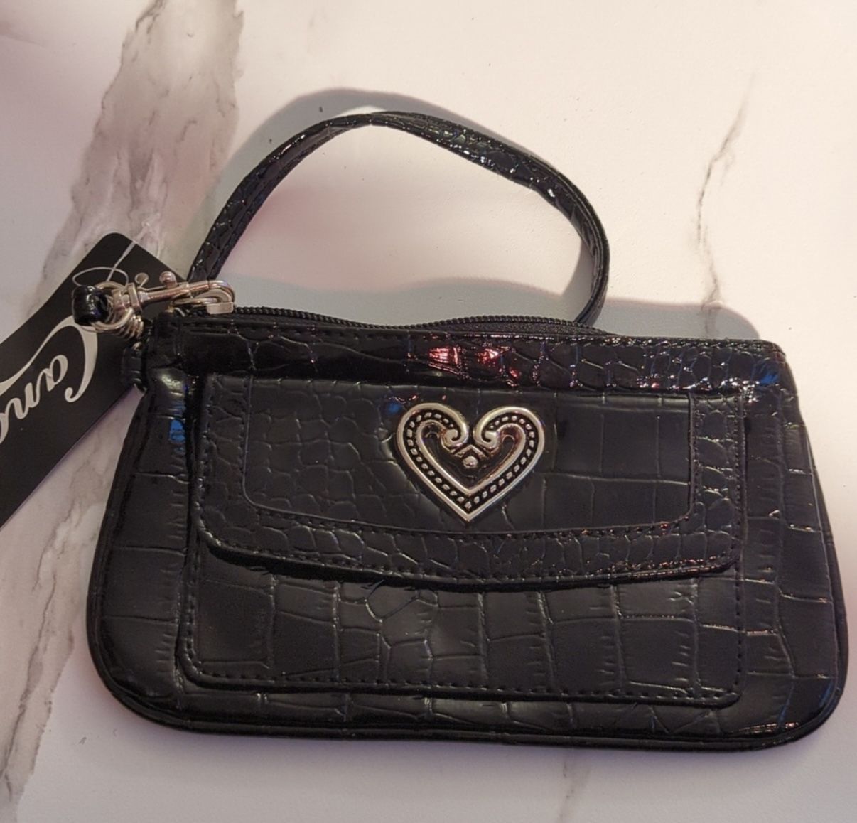 Candies Black Wristlet