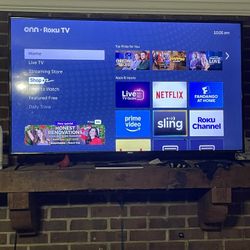 55” Onn. Roku TV: $250 & More