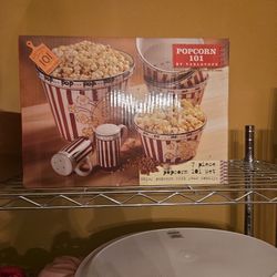 Popcorn Bowl Set