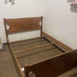 Wood Bed Frame 