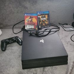 Early Christmas Gift Ps4 pro 1tb system with Full VR setup