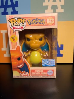 Pokémon Funko Pop CHARIZARD  #843 Soft Color Exclusive