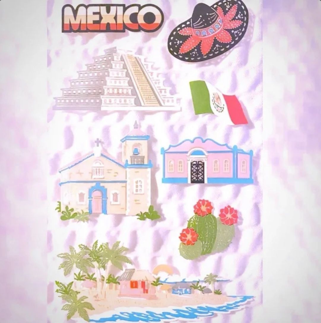 New Mexico Vacation Scrapbook Stickers