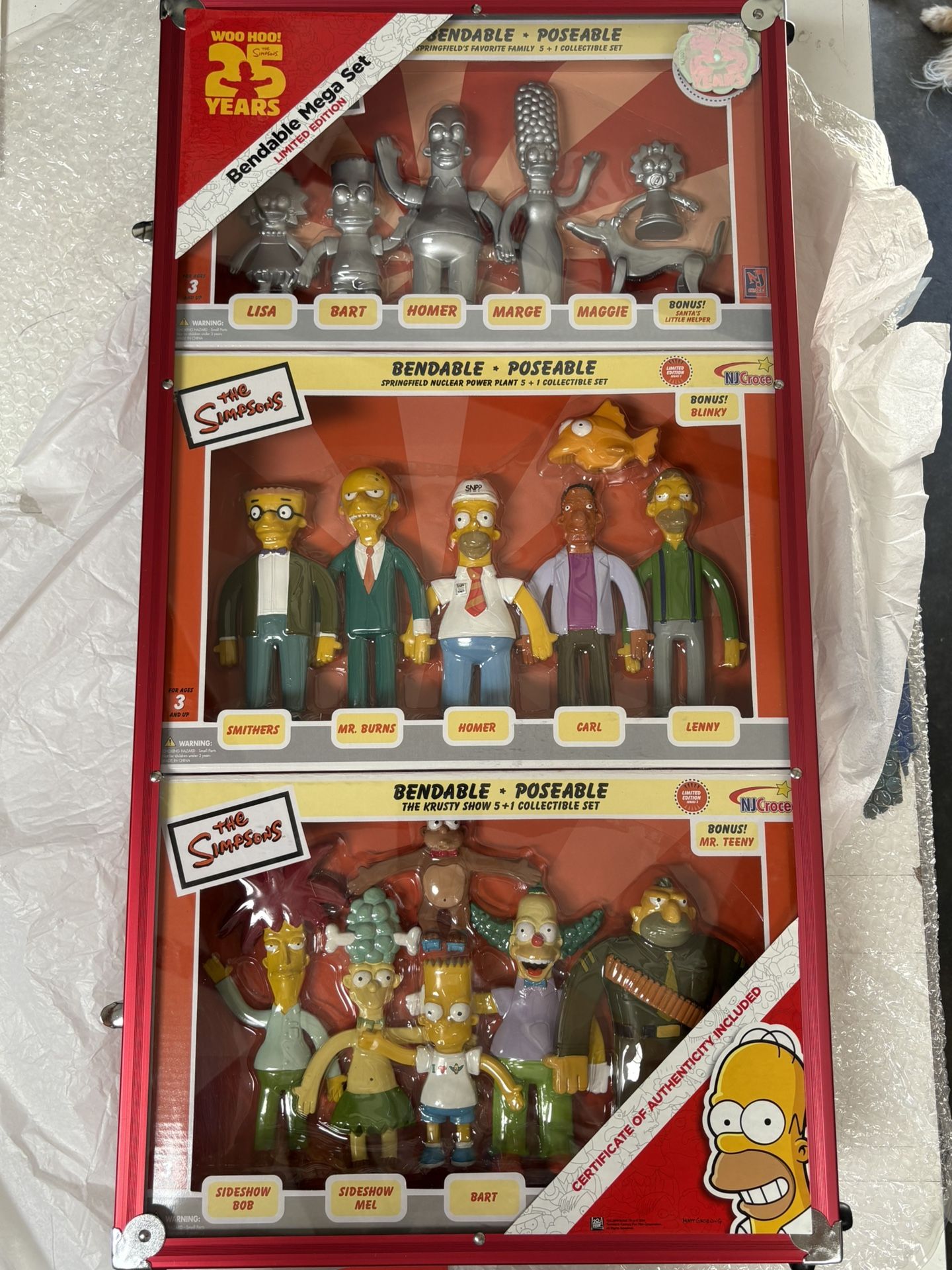 Simpsons 25th Anniversary’s Limited Edition Bendable Day