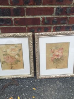 Framed Floral Prints