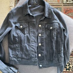 Ladies Black Levi Jacket 