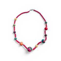 1990s Theme Bead Necklace