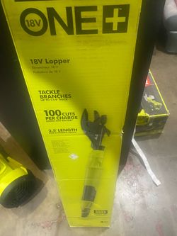Ryobi 18v looper kit only asking $140 (financing available)