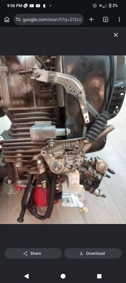 212 predator engine with chain for go-kart or mini bikes 60$has compression