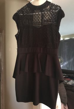 1 XL Black Dress