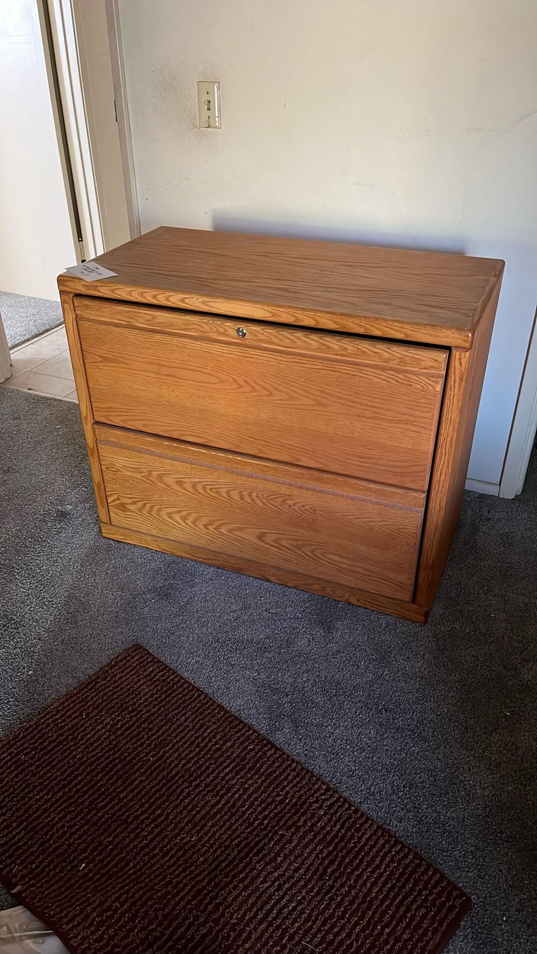 Free Filing Cabinet Wood Nice Free