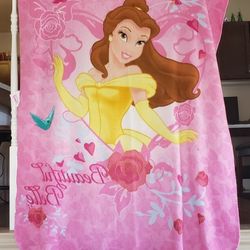 Beauty And The Beast "Belle" Blanket 