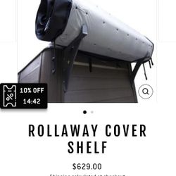 Hydropool Rollaway Cover Shelf
