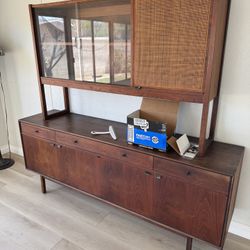 Mid Century China Hutch 