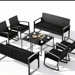8pcs Patio Sets