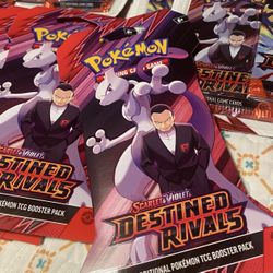 Pokemon Destined Rivals Tree hanger blister packs