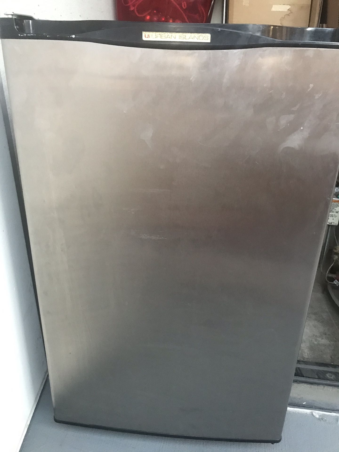 Tall mini fridge