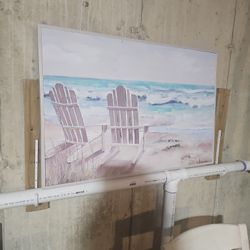 Beach Scene Painting 