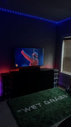 Off White Wet Grass Rug