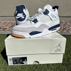 Nike Air Jordan 4 Retro SB Navy NEW/RECEIPT SIZE: 11 $370 FIRM FIRM ONLY!! NO TRADES!