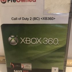 Call of Duty 2 on Xbox 360