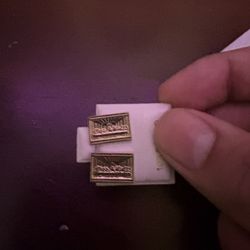 Gold Earring Last Supper 10k