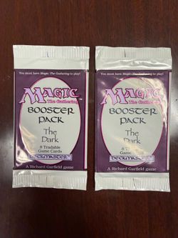 Magic the Gathering - the Dark x2 packs