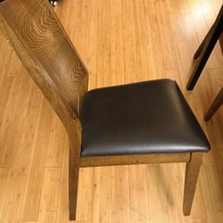 Dining room table and chairs