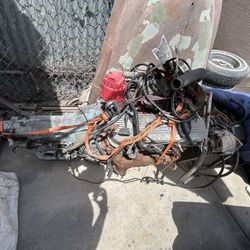 Chevy 454 Engine  and Transmission  350 Turbo 