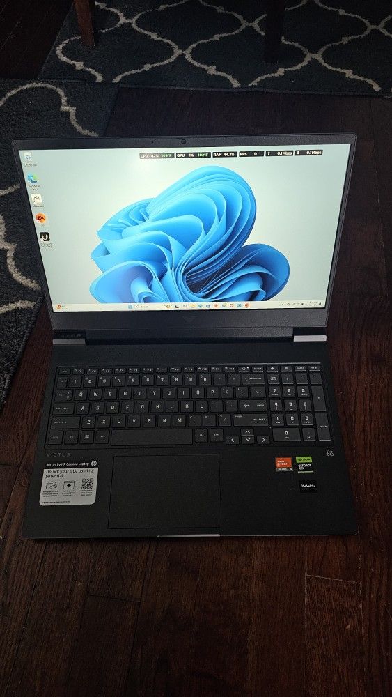 Hp Victus 16 Gaming Laptop - Ryzen 5/RTX 3050 6gb/144hz