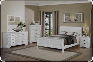 Queen. Bedroom Suite 5 Pcs 