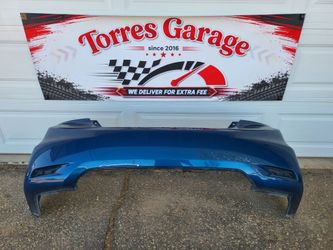 2013 2014 2015 Honda Civic Sedan Rear Bumper Oem