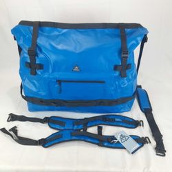 Waterproof Duffel Bag Heavy-Duty Backpack with Roll Top by Haimont 