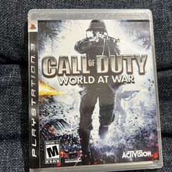 COD World At War Play Station 3